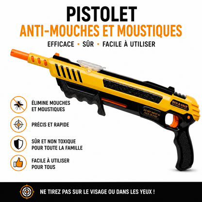Pistolet anti mouches et moustiques