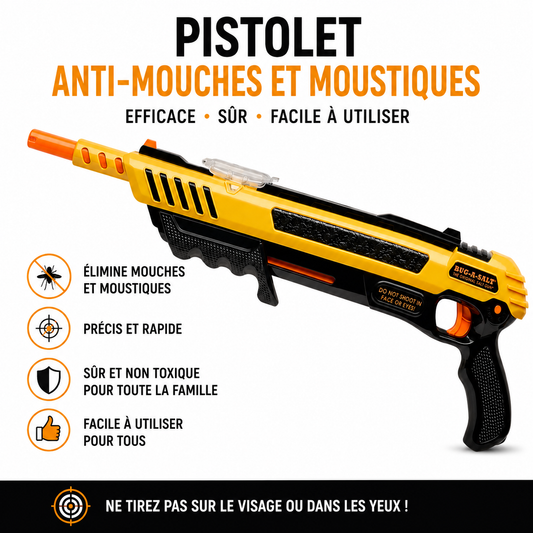 Pistolet anti mouches et moustiques