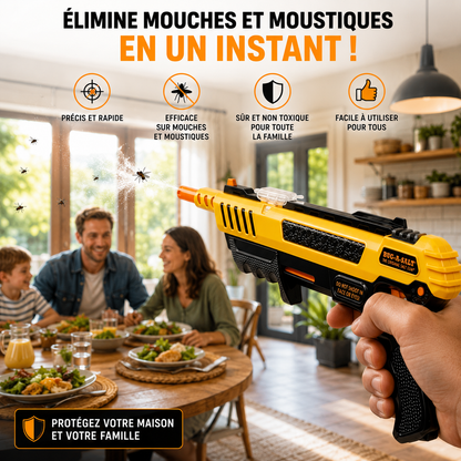 Pistolet anti mouches et moustiques