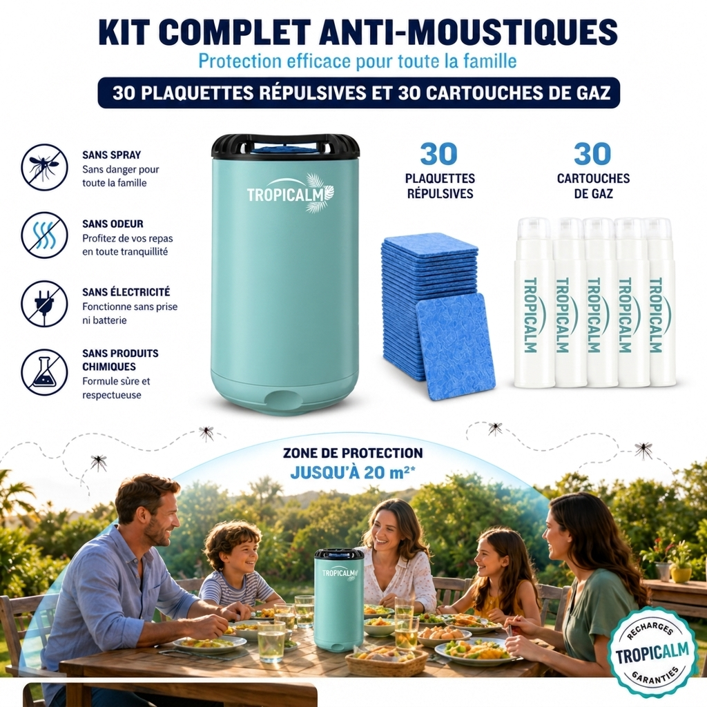 Répulsif anti-moustique